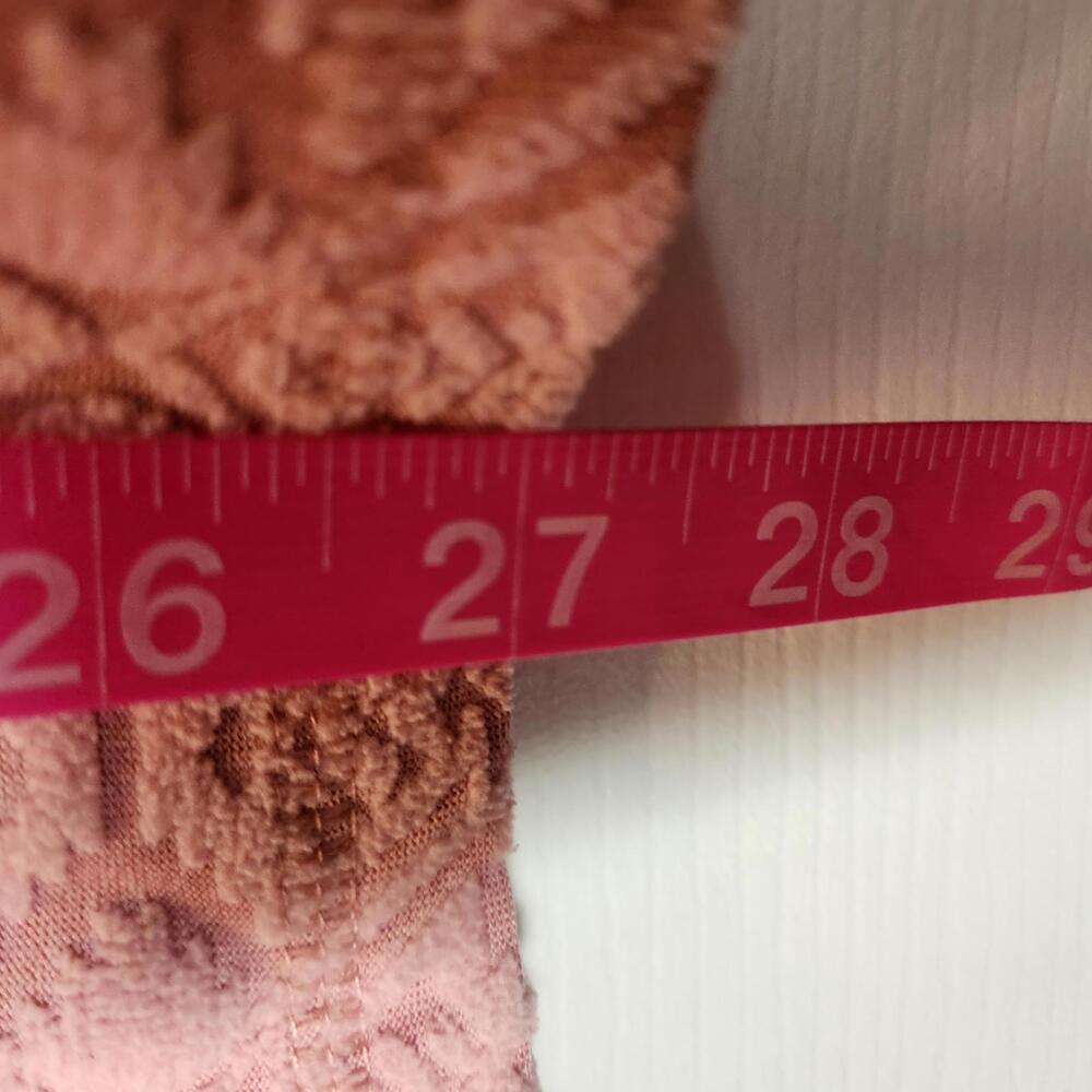 Eddie Bauer Women's Cozy Light Pink Quarter Zip Fleece Pullover - Size Medium - Picture 7 of 8